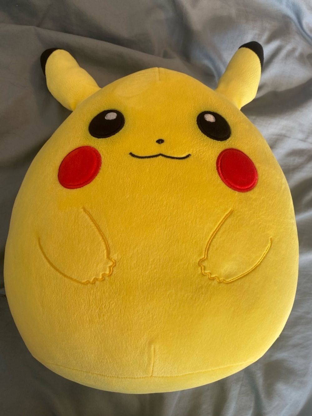 Squishmallow Pokemon Pikachu 10” Plush Toy Doll Stuffie Collectible Preowned